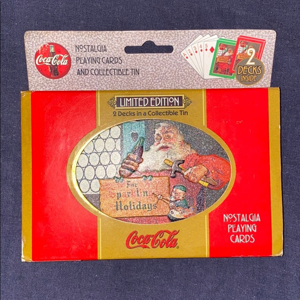 Nostalgia Playing Cards and Collectible Tin